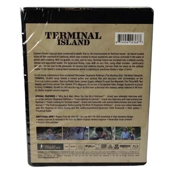 Terminal Island 4K UHD Remastered 1973 Version BluRay Disc B Movie Action Thrill - Picture 6 of 6